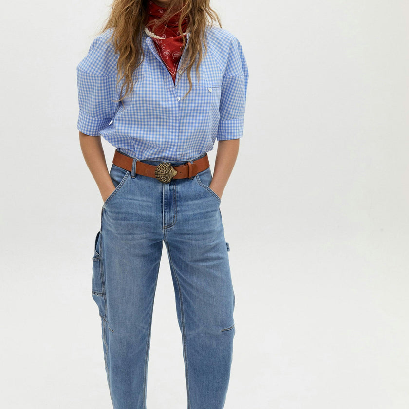 Ambar Denim Pants - Washed Indigo