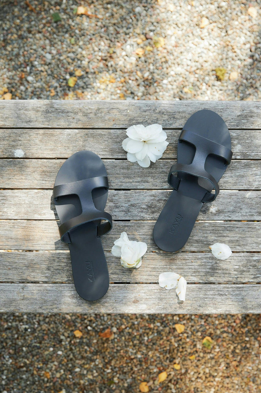 Women's Santorini Sandals, Black