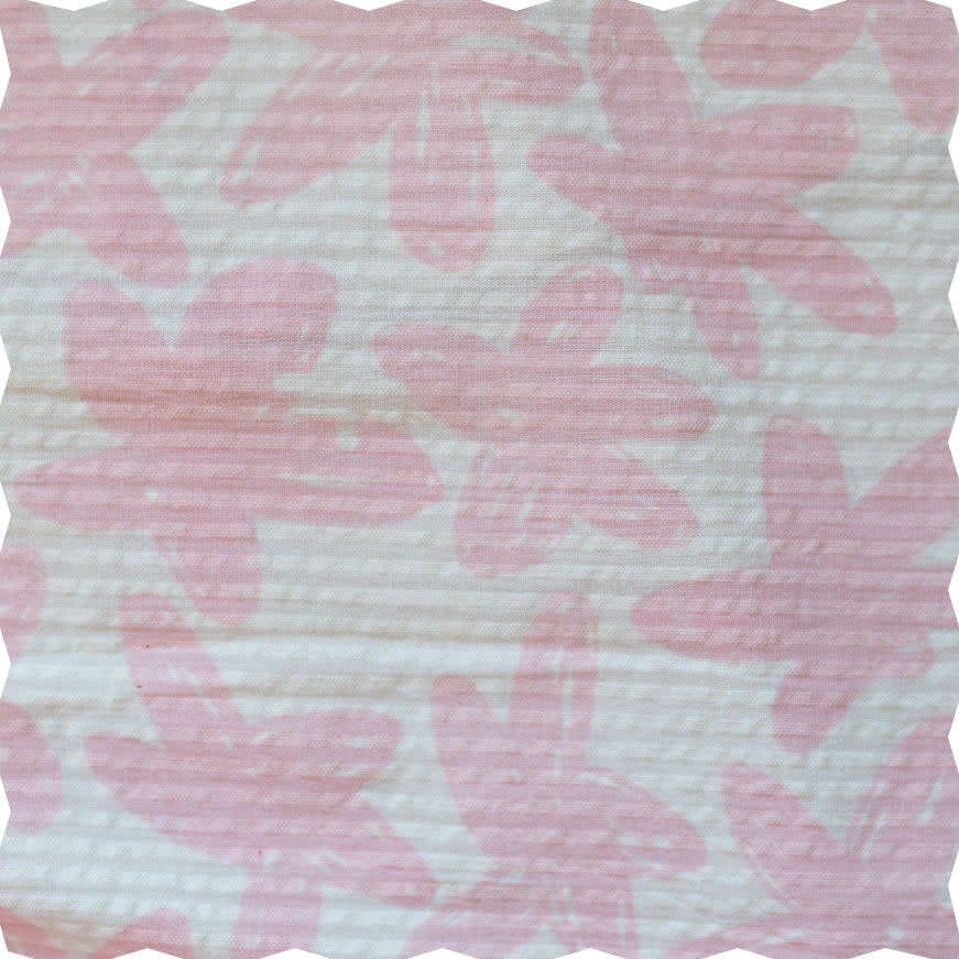 Girls Amy dress with Lace trim | Sunwashed Pink