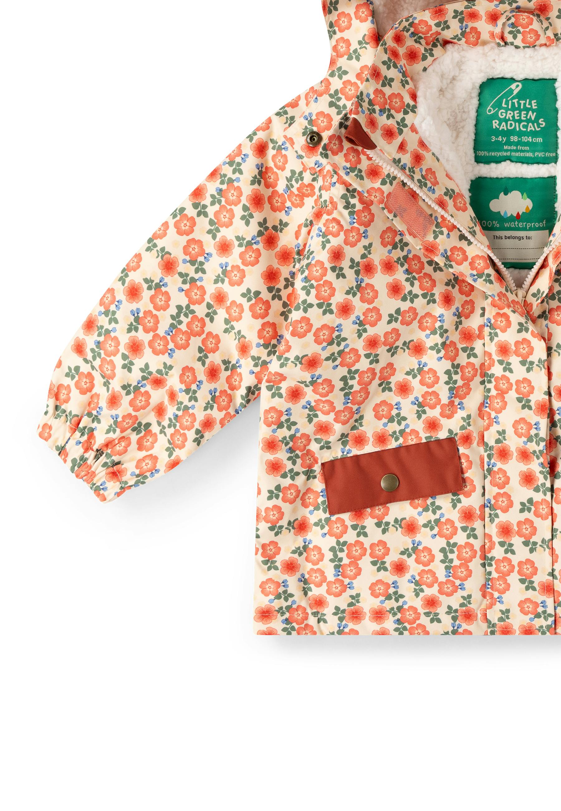 Petals Recycled Waterproof Adventure Winter Coat, Multi