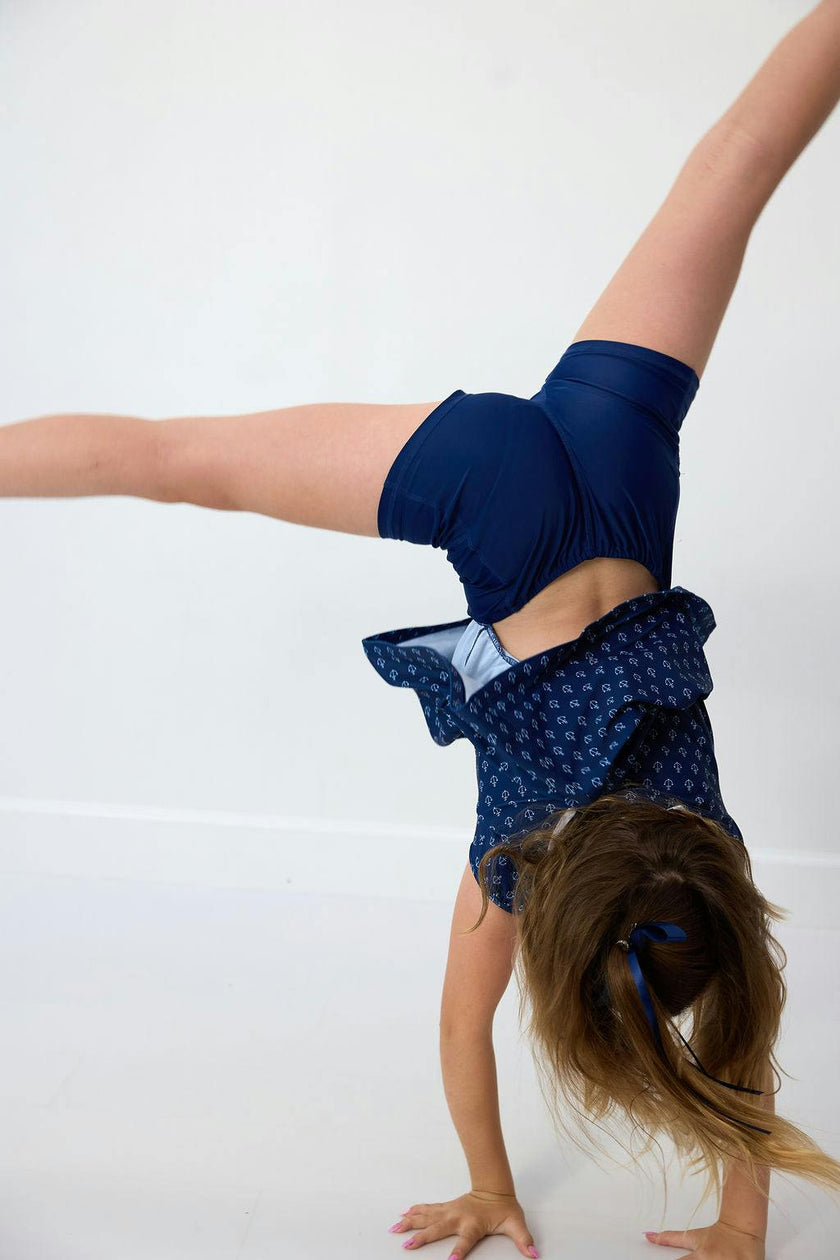 Girls Sailor Tennis Skort Dress