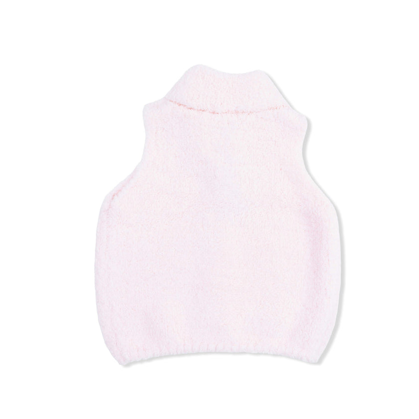 Chenille - Baby Pink Vest