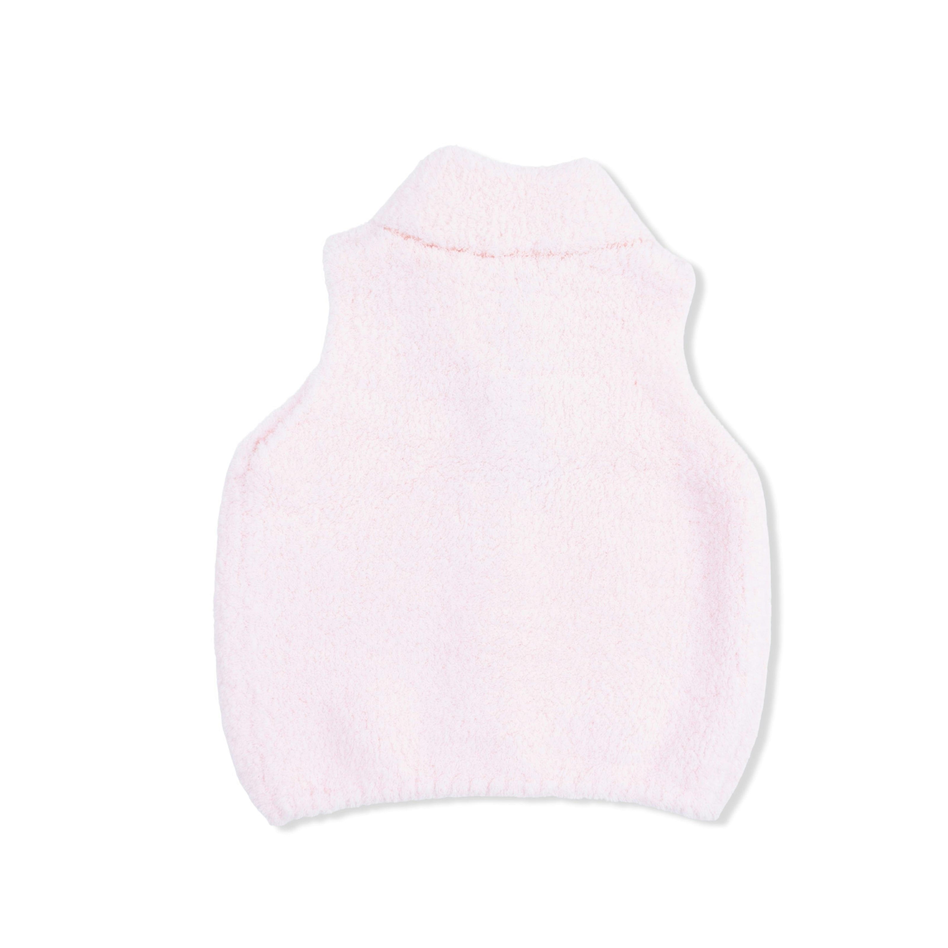 Chenille - Baby Pink Vest