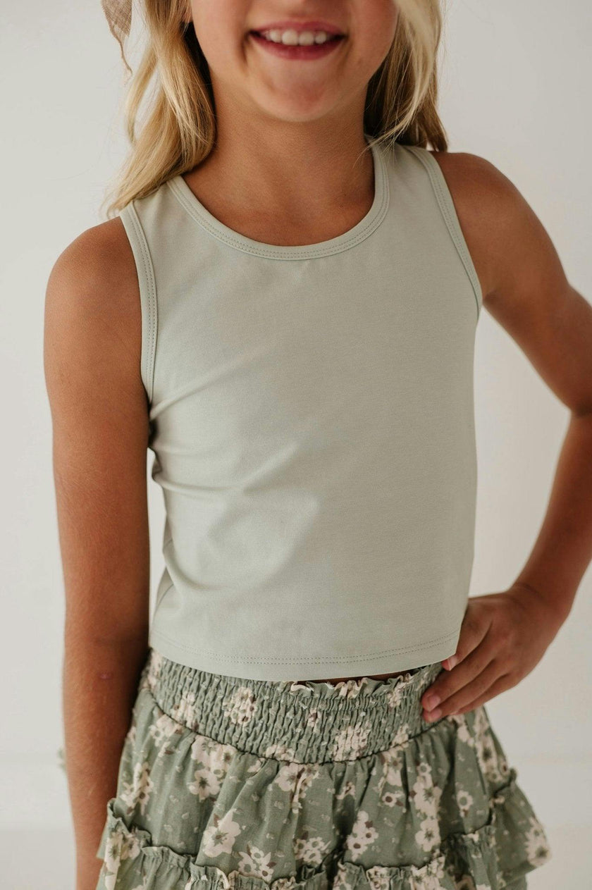 Crop Racerback Tank