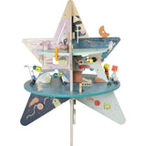 Celestial Star Explorer Wooden Toddler Activity Center