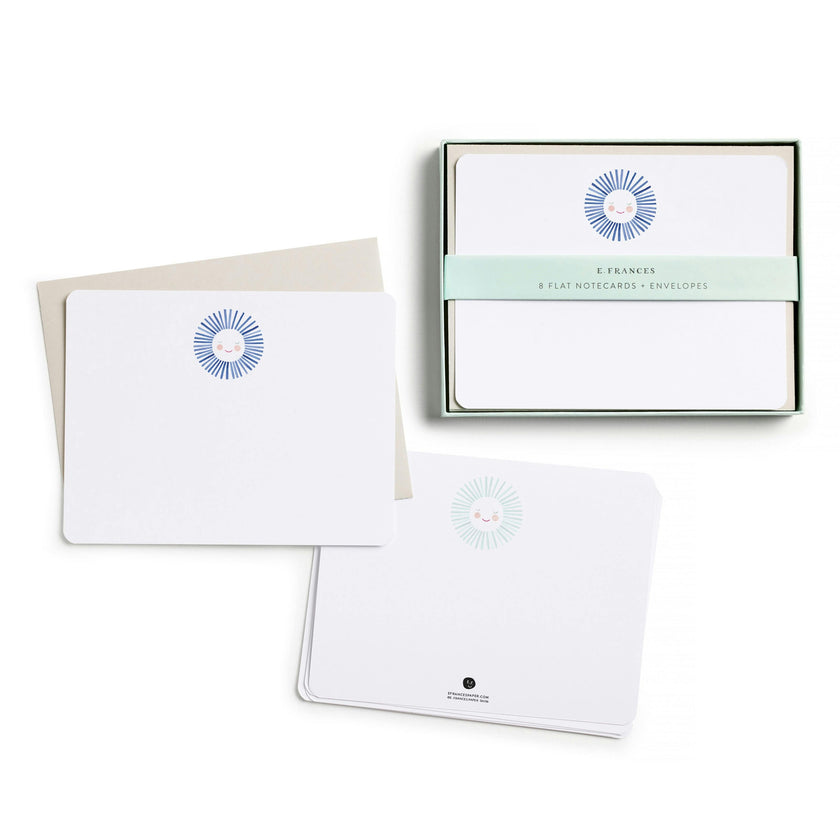 Blue Sunshine Flat Note Set