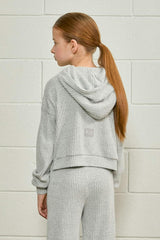 SoftRib Cropped Hoodie