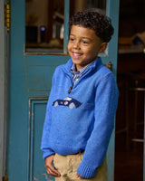 Sebastian Car Half Zip Sweater