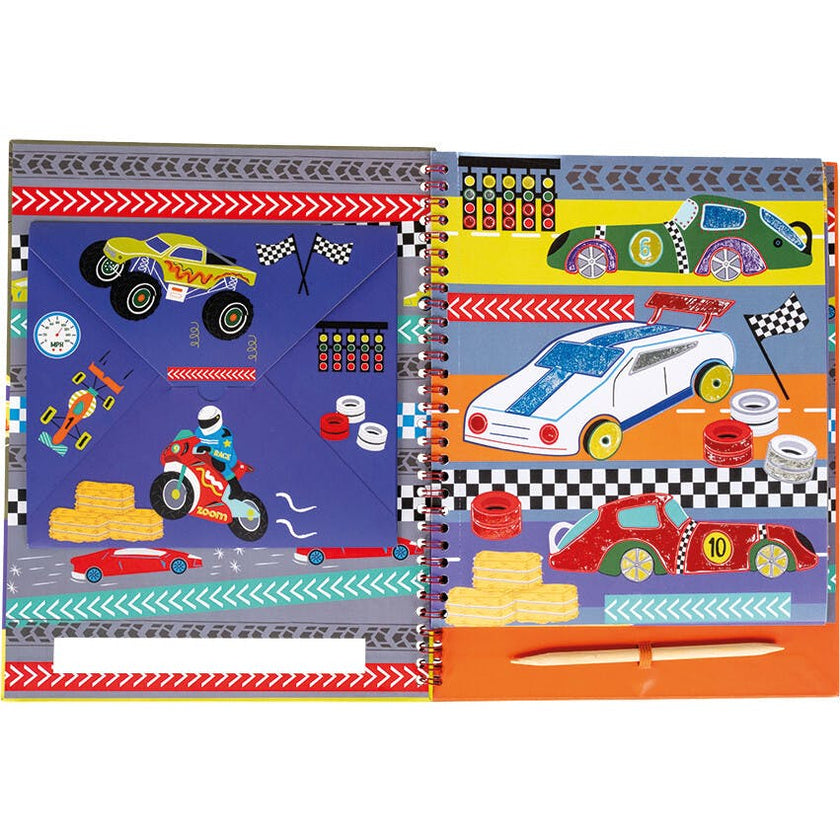 Cars Magic  Foil & Play Art Book