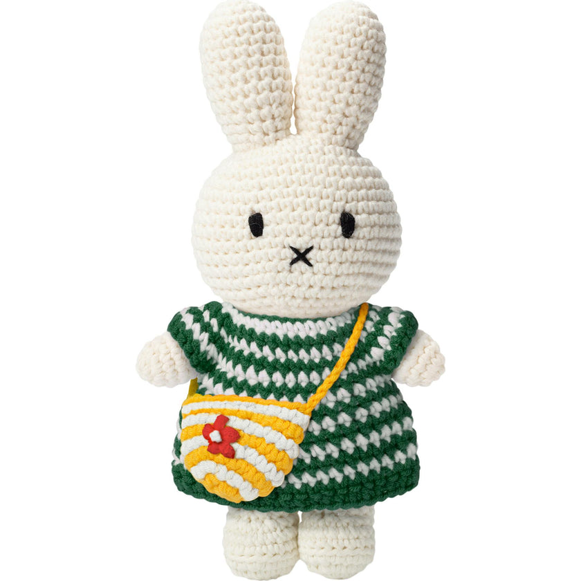Miffy and her striped bag