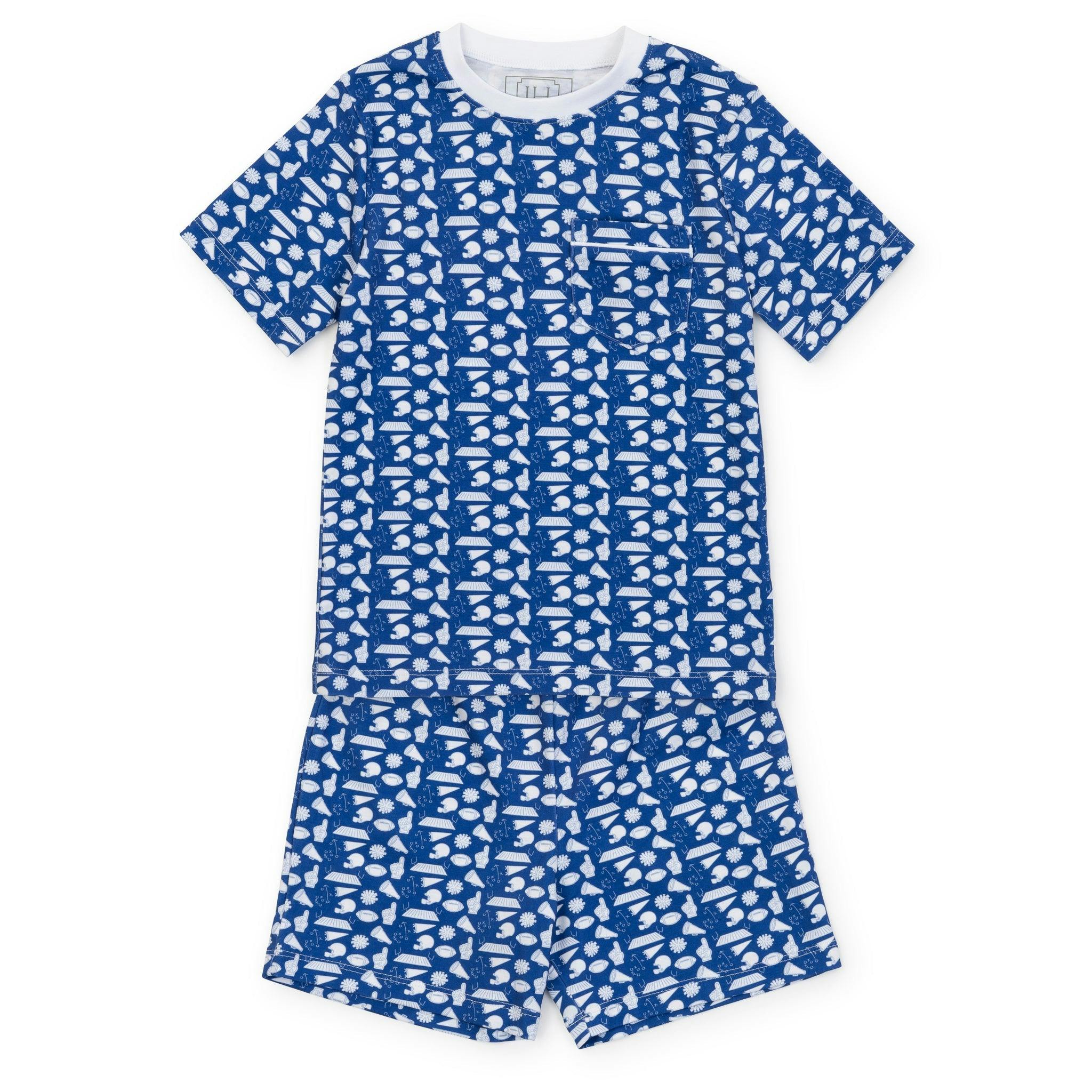 Charles Boys' Short Set - Pep Rally Blue