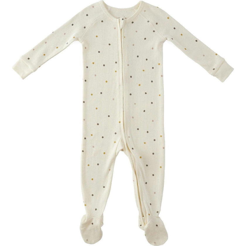 Pointelle Sleeper, Natural