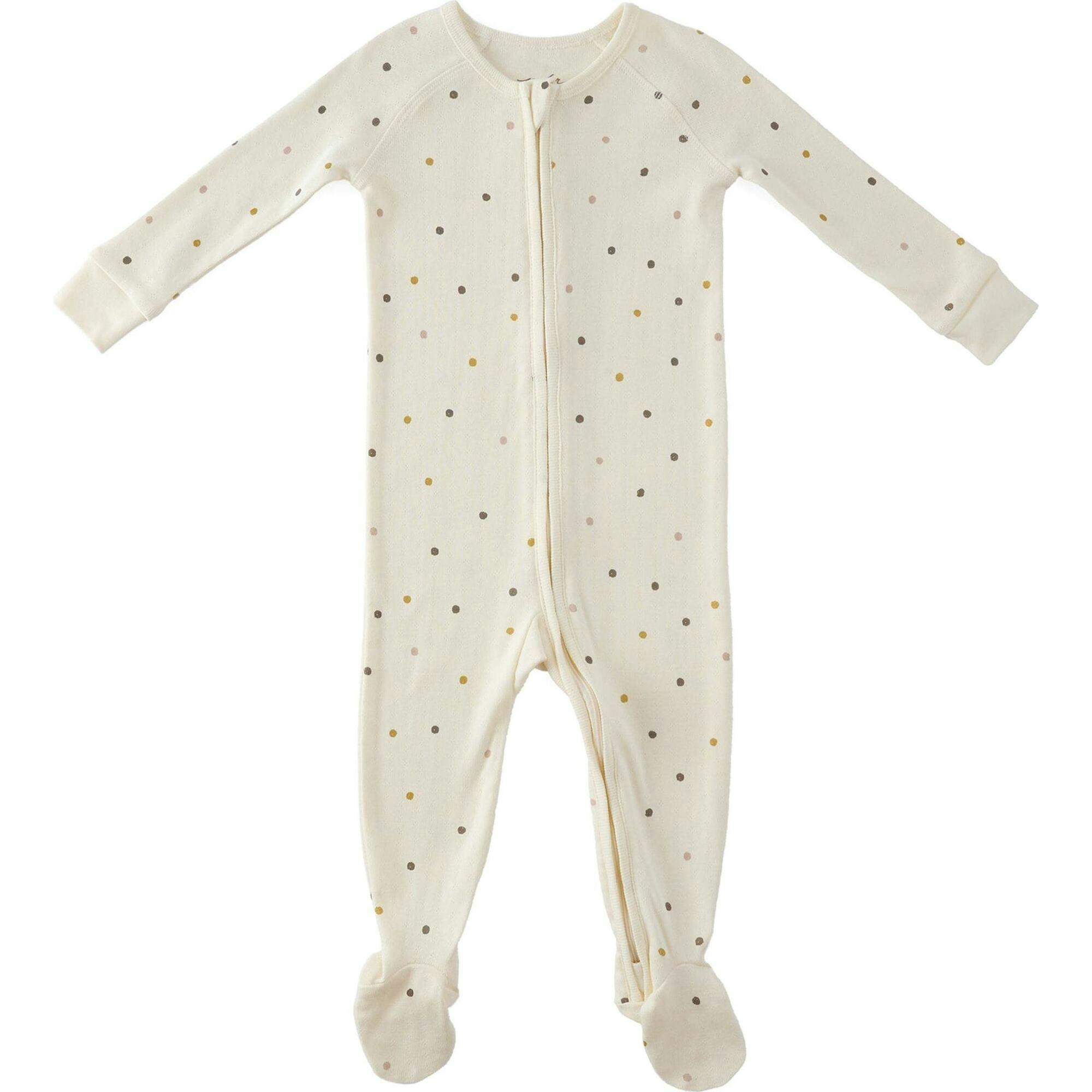Pointelle Sleeper, Natural