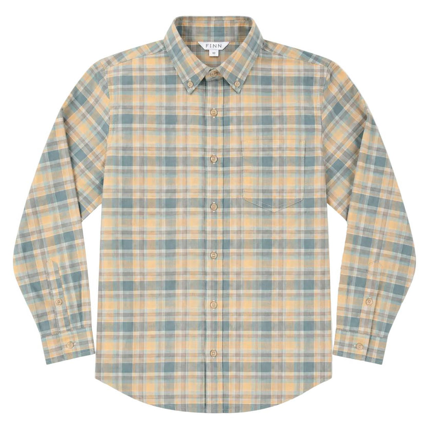 Pierfront Buttondown - Falls Plaid