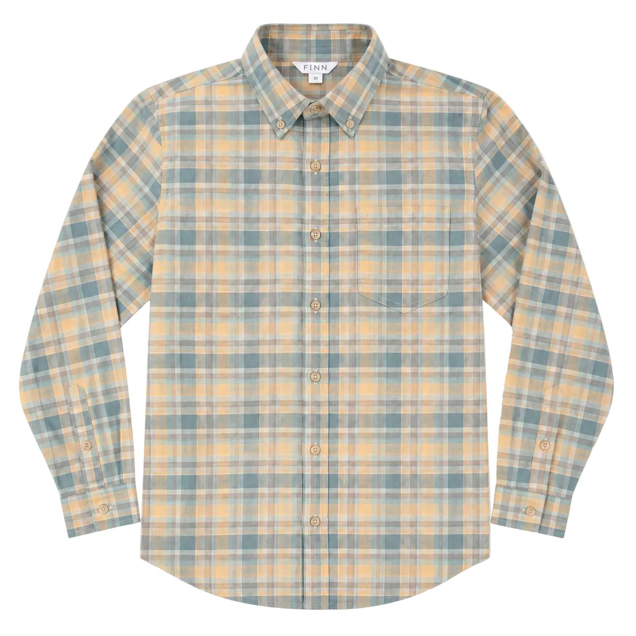 Pierfront Buttondown - Falls Plaid