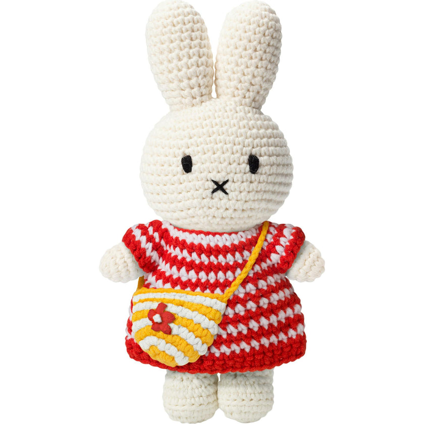 Miffy and her striped bag