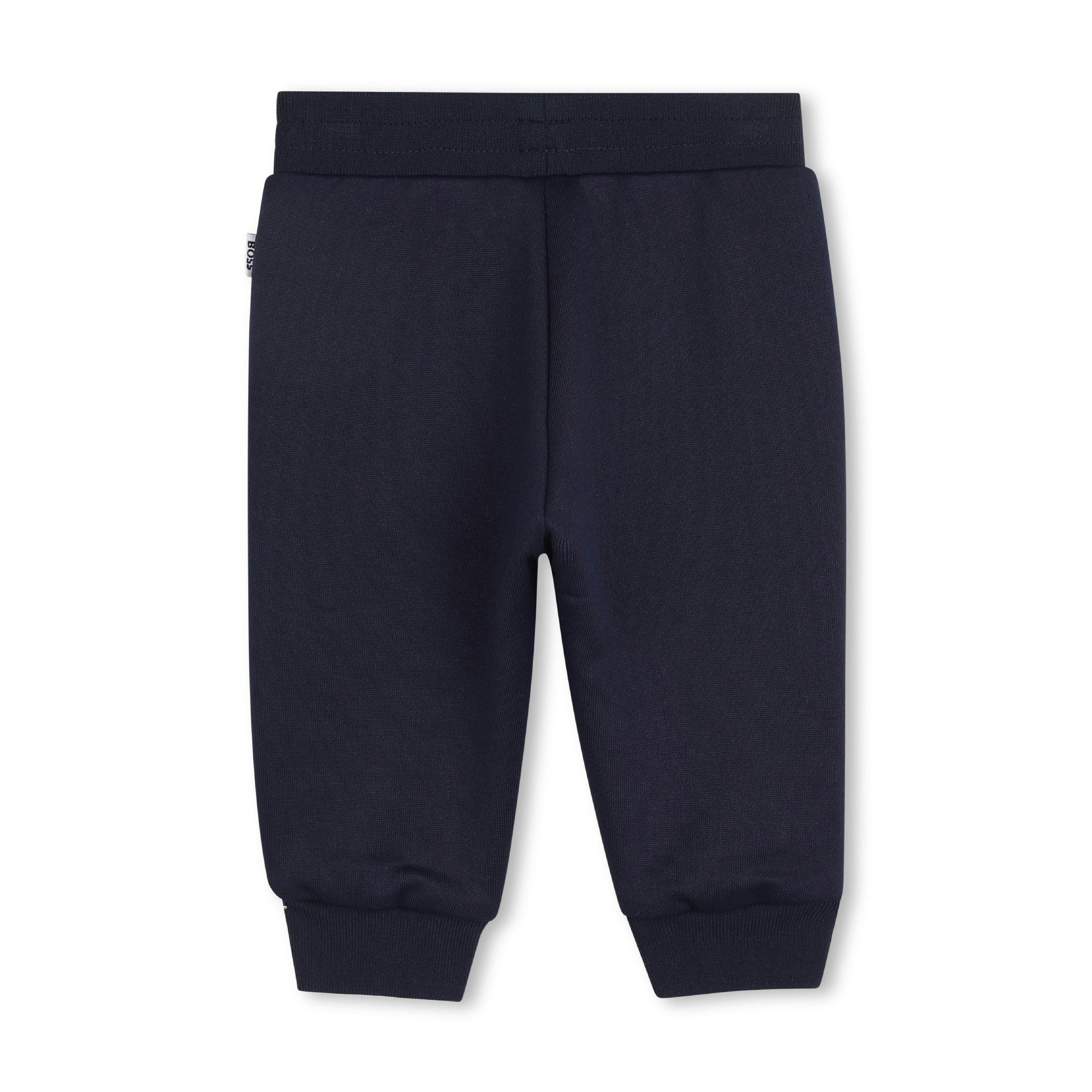 Dark Navy & Green Panel Tracksuit