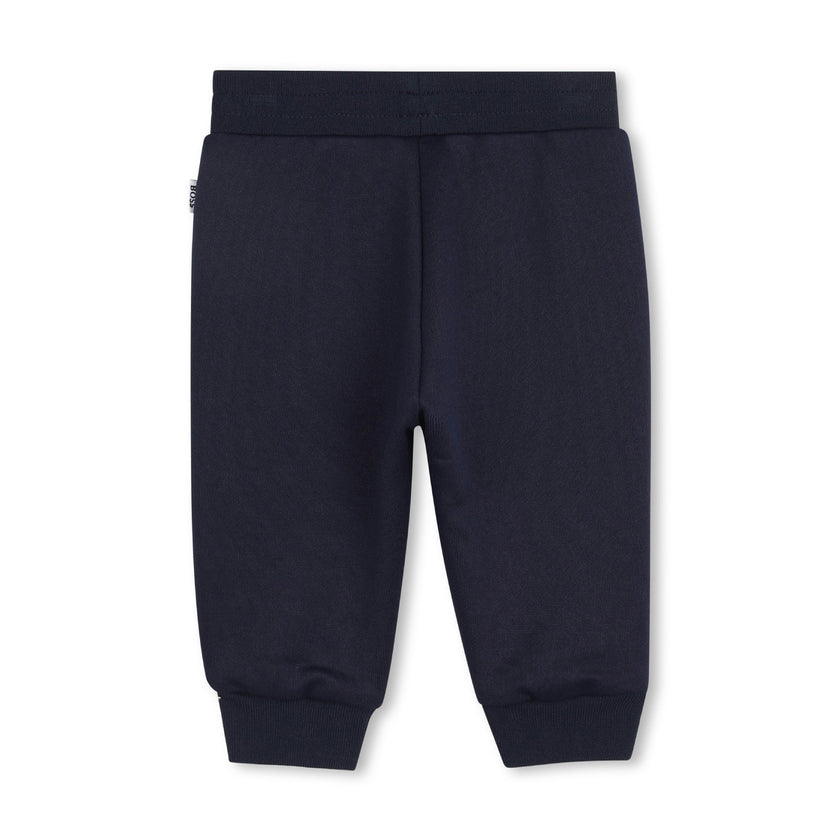 Dark Navy & Green Panel Tracksuit