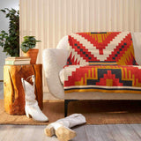 Cotton Sustainable Knit Throw Blanket | New Horizon