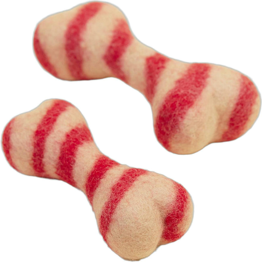 HOLIDAY WOOL BONES, Multi