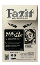 Black Game Day Speckles