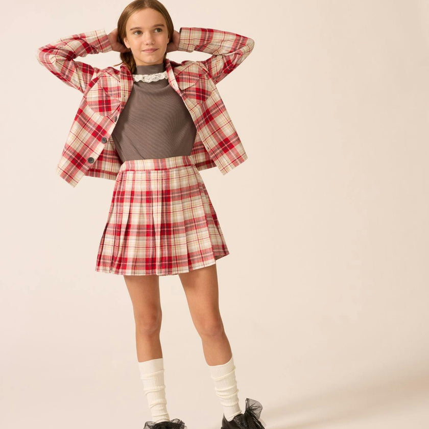 Flannel Shirt in Jazzberry Plaid