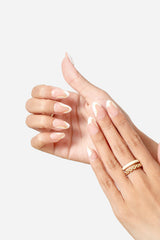 Simple But Make It A Statement - Short Almond Press-On Nails