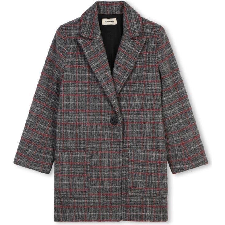 ZADIG & VOLTAIRE Check Yourself Pea Coat