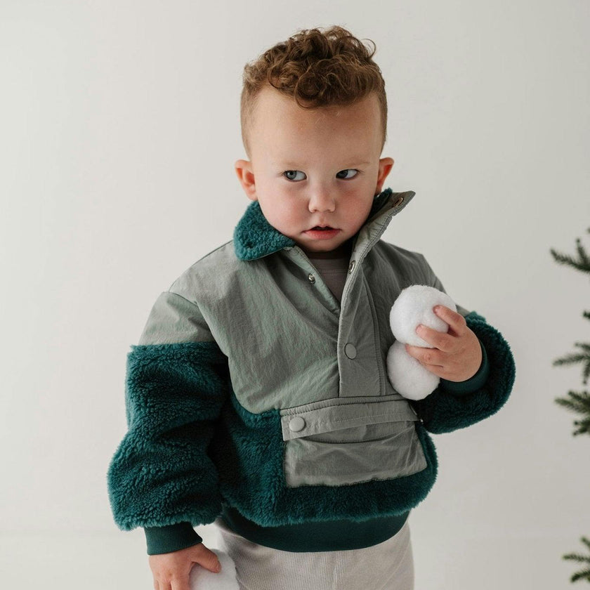 Boy's Sherpa Pullover