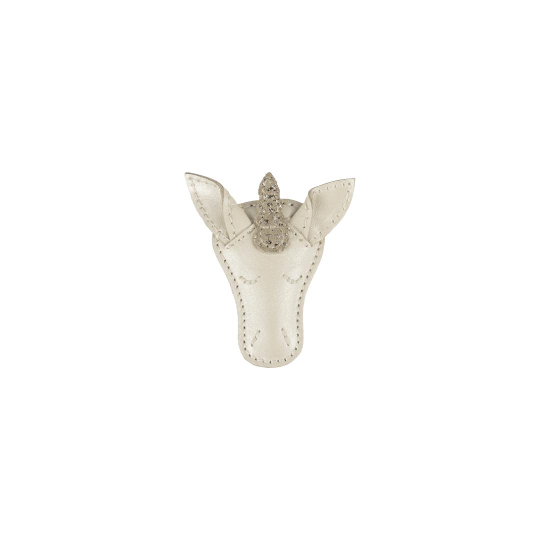 Blinc Clip | Unicorn | Off White Metallic Leather