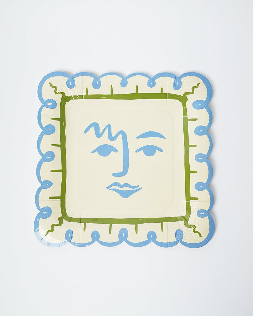Art Party Dinner Plates