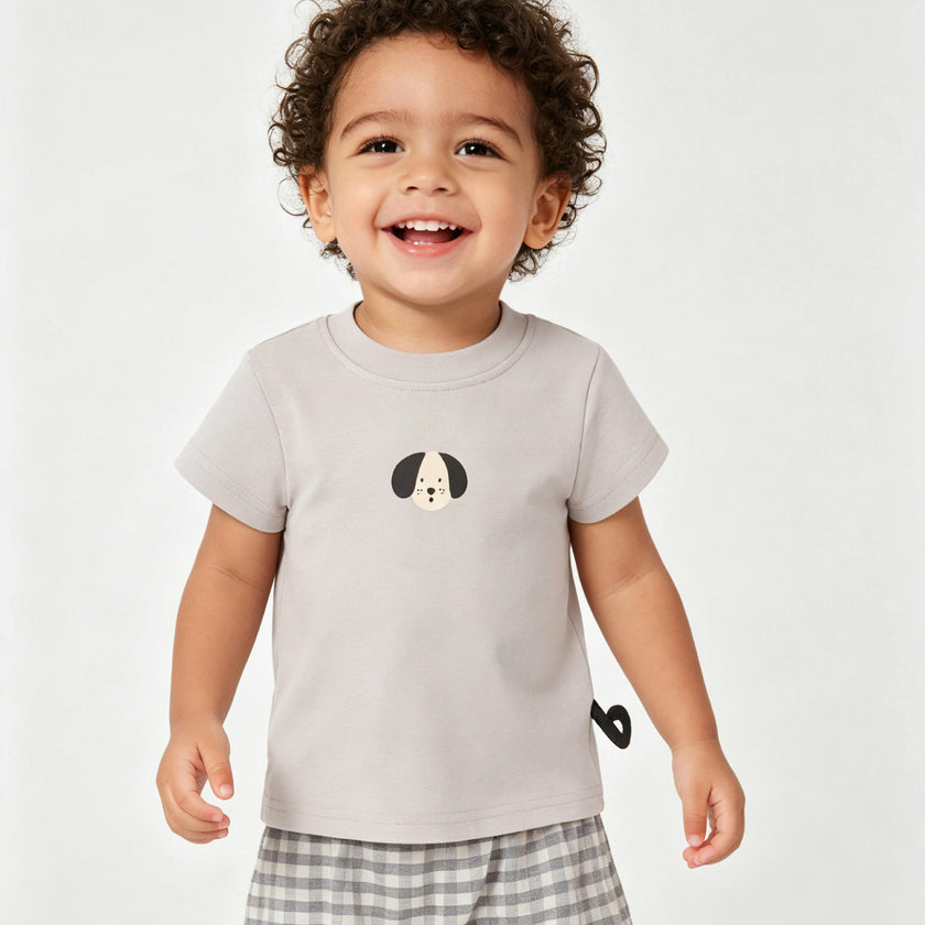 Grey Dog Short Set