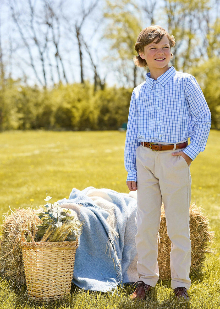Classic Pants - Stone Corduroy