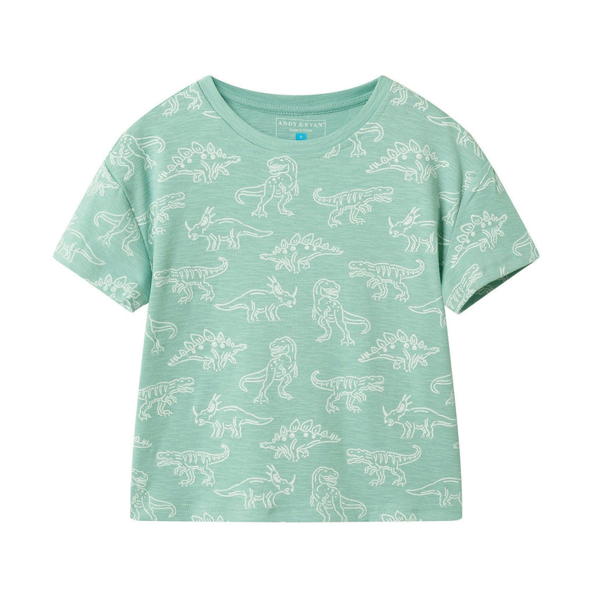 Boys Graphic Tee | Allover Dino