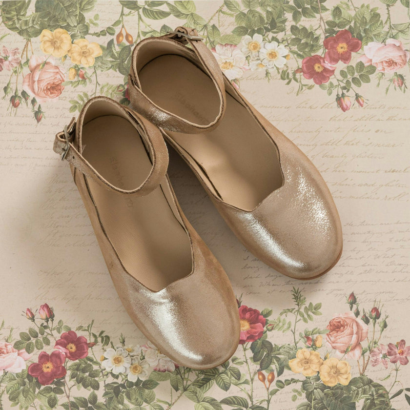 Ondina Ballet Flat | Blush Leather