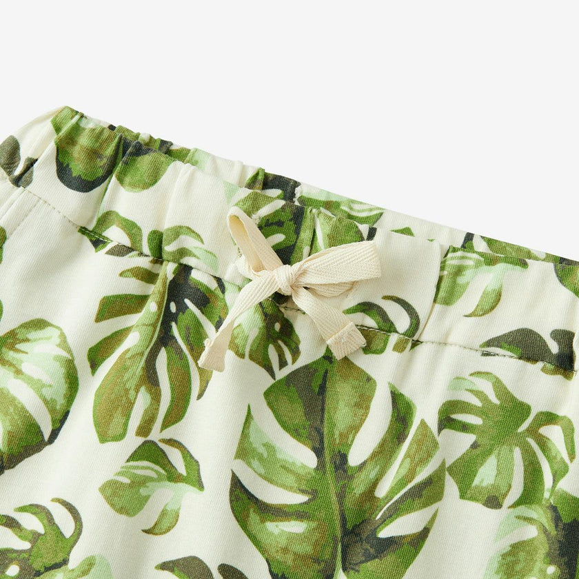 Island Leaf Cotton Stretch Jogger Pants