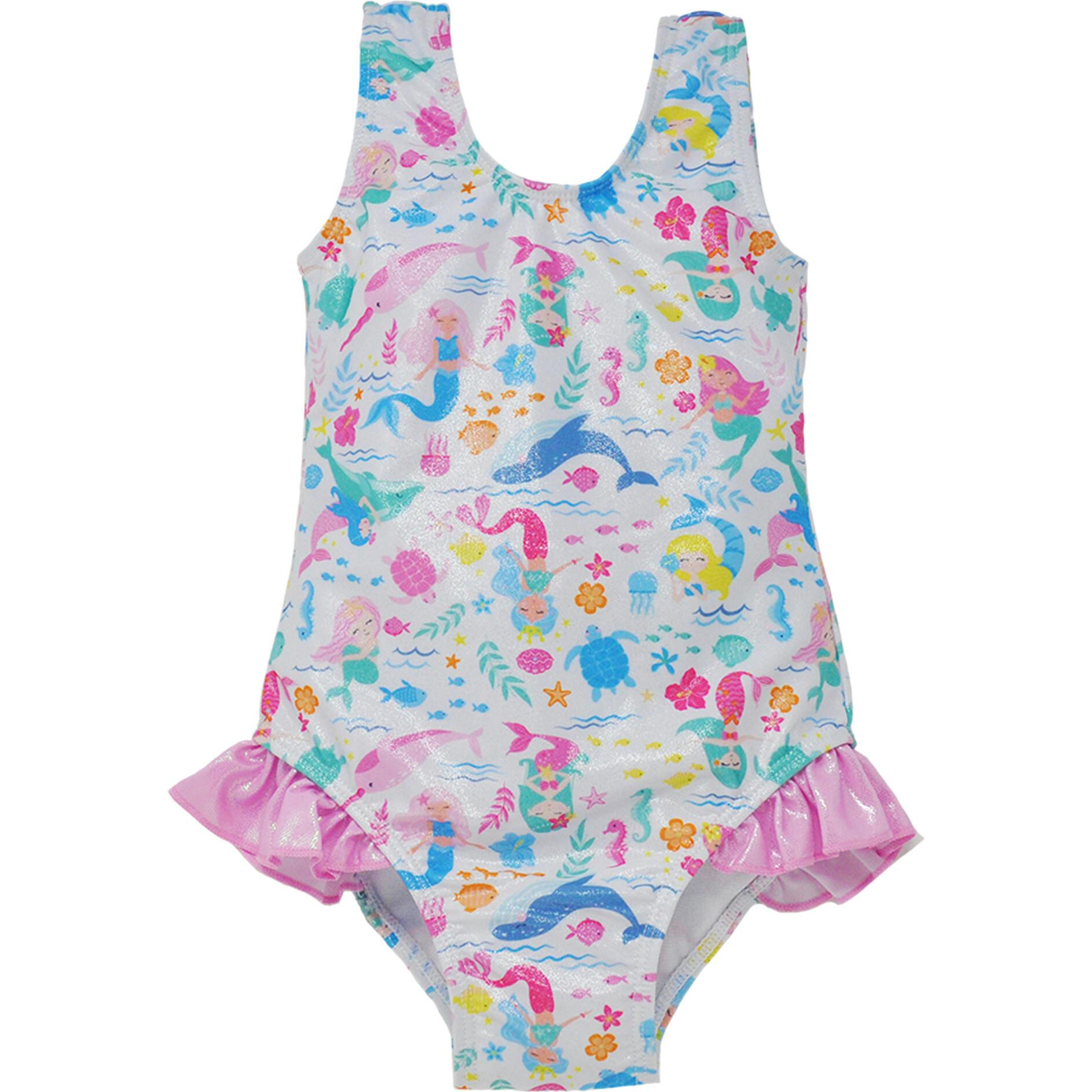 UPF 50+ Delaney Hip Ruffle Swimsuit