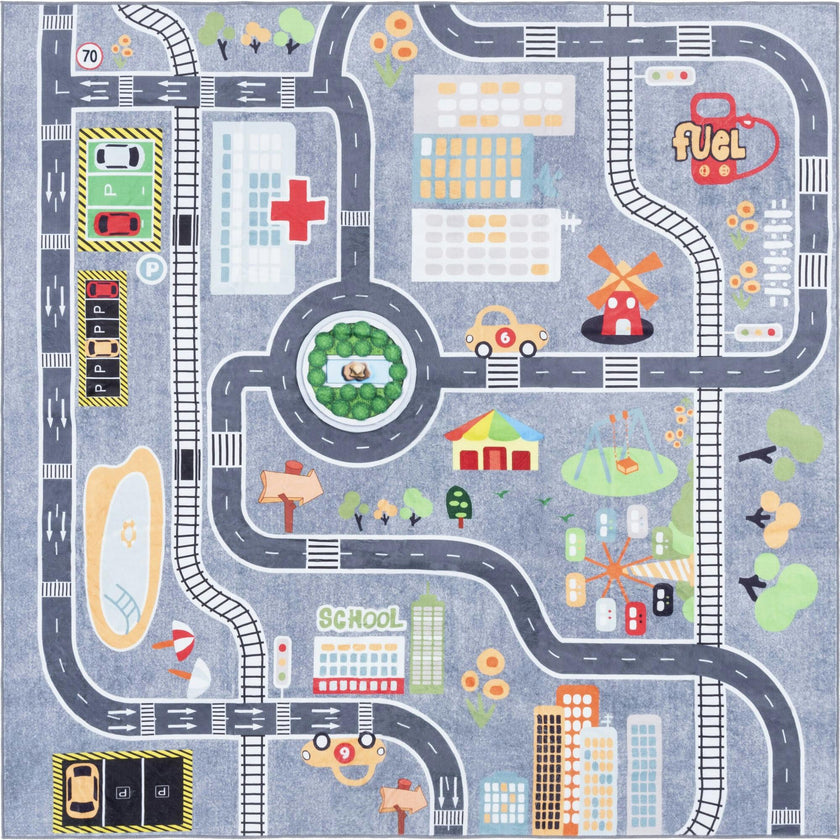 Santa Monica Kids 127 Square Rug