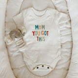 graphic bodysuit | mom you got this