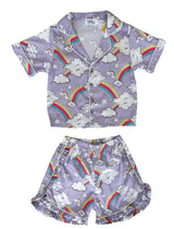 I Dream Of Rainbows Silk Shirt & Short Set