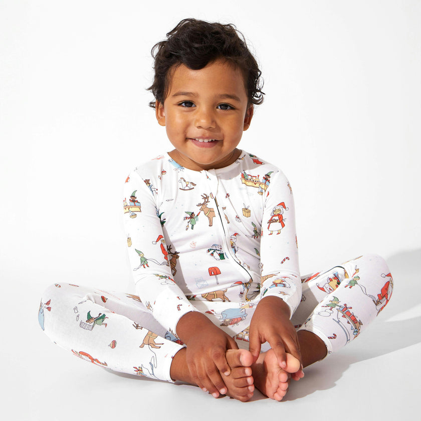 Evergreen Holiday Magic Bundle - Bamboo Convertible Footies