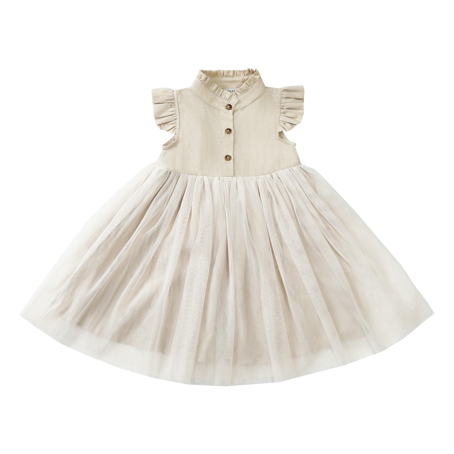 Fleurance Dress | Soft Sand