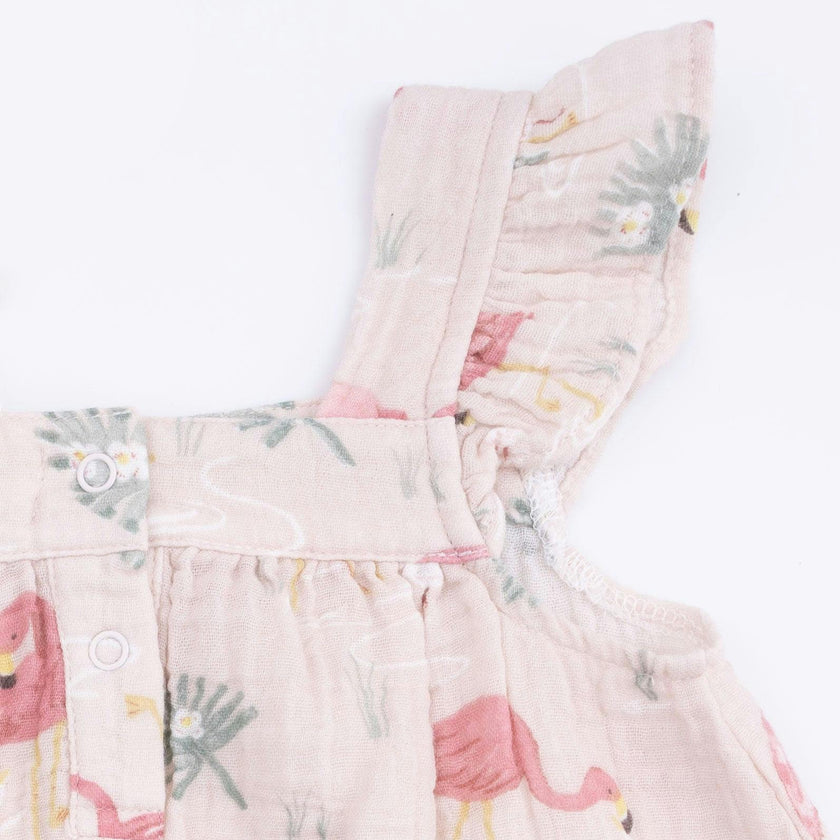 Flamingos - Sundress & Bloomer