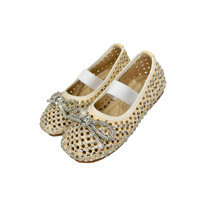 Golden Shimmer Ballet Flat