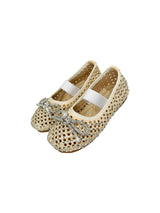 Golden Shimmer Ballet Flat