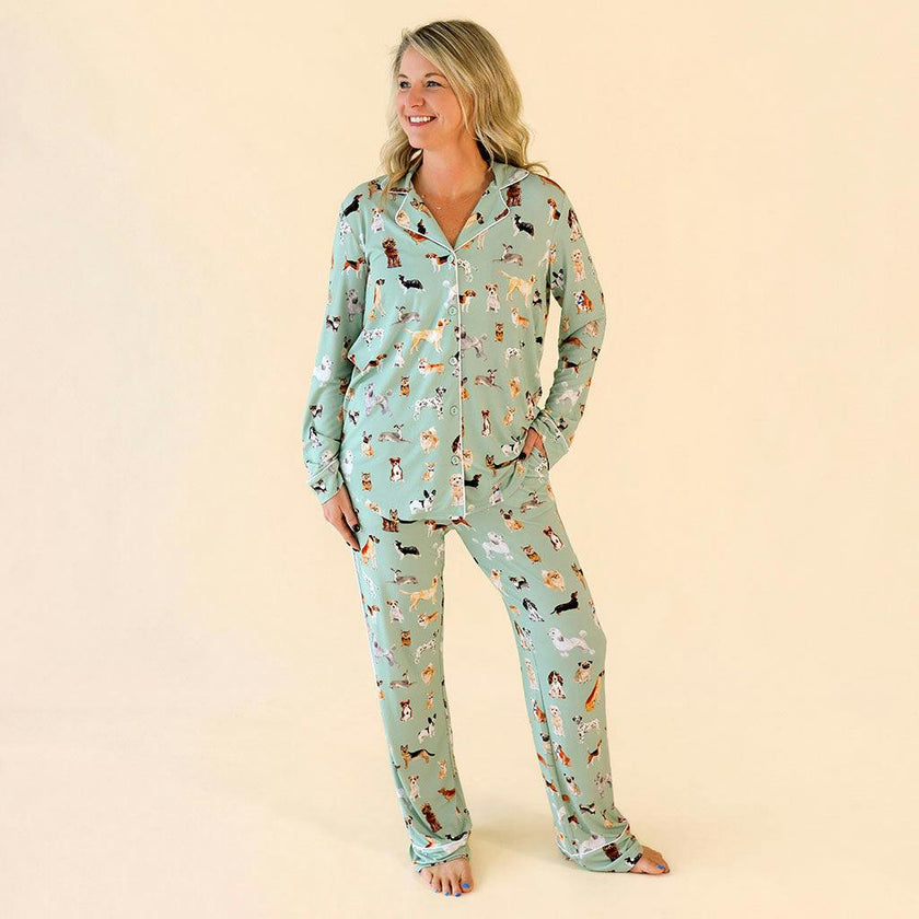 Posh Puppies Women's Luxe Pajama Pant Set