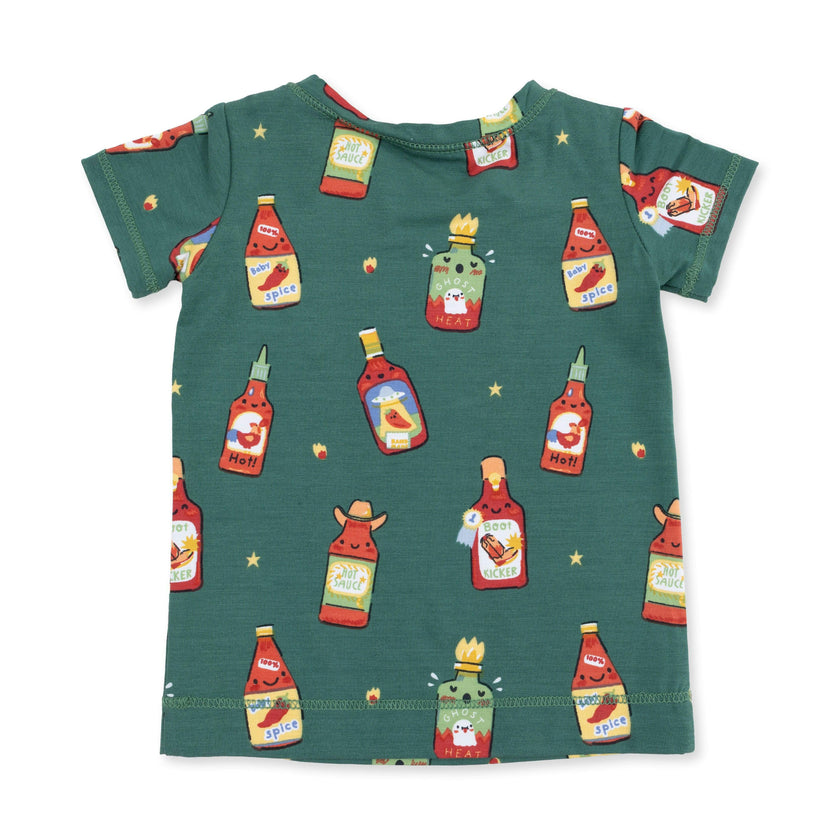 Spice Spice Baby - Short Sleeve Loungewear Set