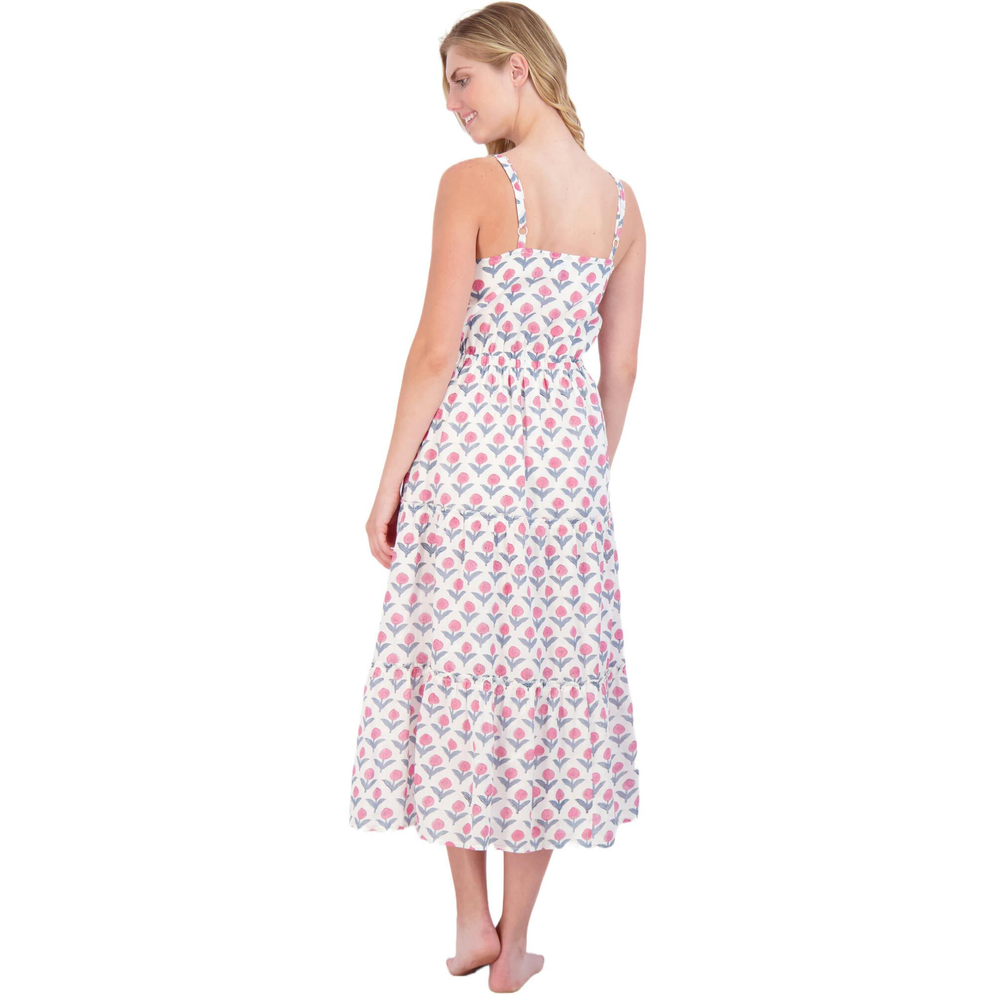 Women's Emilie Maxi Strappy Sundress Flower, Florals