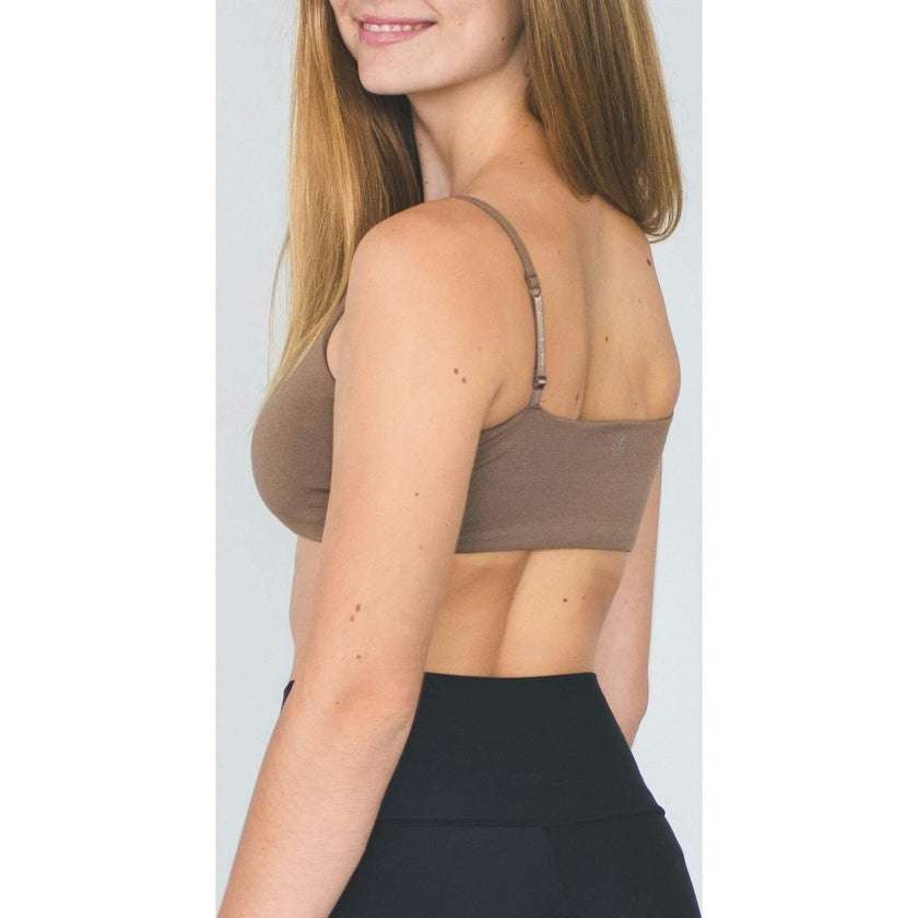 Bleum Neutral Bamboo Girls Seamless Bra Honey-Sky