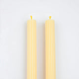 Lemon Sherbet Yellow Table Candles